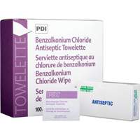 Lingettes antiseptiques au chlorure de benzalkonium, Serviette, Antiseptique Chandler Sales