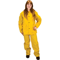 V&ecirc;tements imperm&eacute;ables RZ100, Polyester/PVC, Petit, Jaune Chandler Sales