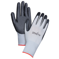 Gants l&eacute;gers enduits et respirants, 7/Petit, R&ecirc;vetement Mousse de nitrile, Calibre 13, Enveloppe en Polyester Chandler Sales
