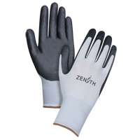Gants l&eacute;gers enduits et respirants, 9/Grand, R&ecirc;vetement Mousse de nitrile, Calibre 13, Enveloppe en Polyester Chandler Sales