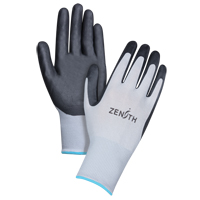 Gants l&eacute;gers enduits et respirants, 10/T-Grand, R&ecirc;vetement Mousse de nitrile, Calibre 13, Enveloppe en Polyester Chandler Sales