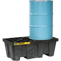 EcoPolyBlend Spill Control Pallets - Without Drain, 66 US gal. Spill Capacity, 49" x 25" x 18" Chandler Sales