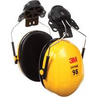 Peltor Optime 98 Series Earmuffs, Cap Mount, 23 NRR dB Chandler Sales