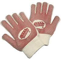 Gants r&eacute;versibles en tissu &eacute;ponge Red Brick, Coton, Deux c&ocirc;t&eacute;s, Calibre 10, Grand Chandler Sales