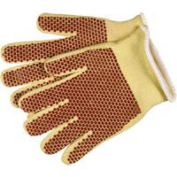 Gants r&eacute;versibles r&eacute;sistants aux coupures Red Brick, Taille Grand/9, Rev&ecirc;tement Nitrile, Enveloppe en Kevlar, ANSI/ISEA 105 niveau 4 Chandler Sales