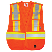 Open Road&reg; Tear Away Vest , High Visibility Orange, Polyester Chandler Sales
