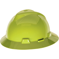 Casques de protection V-Gard &agrave; suspension Fas-Trac, R&eacute;pond aux normes CSA type 1, Suspension Rochet, Non ventil&eacute; Chandler Sales