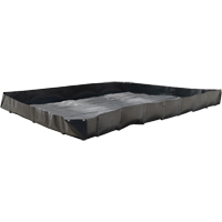 Economy Berms, 119 gal. Capacity, 4' W x 4' L x 12" H, L-Bracket Chandler Sales