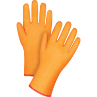 Gants doubl&eacute;s pour l'hiver r&eacute;sistants aux produits chimiques, Taille Grand/9, 12" lo, PVC, Doublure en Molleton de mousse, Gant de calibre hiver Chandler Sales