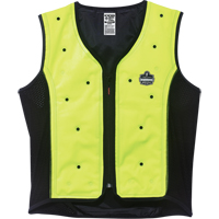 Vestes refroidissantes &agrave; &eacute;vaporation s&egrave;che Chill-Its 6685, Moyen, Jaune lime haute visibilit&eacute; Chandler Sales