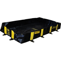Bermes Rigid-Lock QuickBerm, Capacit&eacute; 235 gal. US, 4' la x 8' lo x 12" h, Paroi &agrave; piquets Chandler Sales