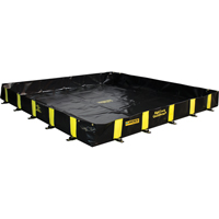Bermes Rigid-Lock QuickBerm, Capacit&eacute; 475 gal. US, 8' la x 8' lo x 12" h, Paroi &agrave; piquets Chandler Sales
