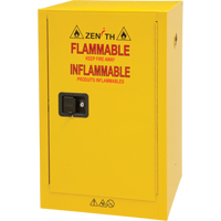 Armoire pour produits inflammables, 12 gal., 1 Porte(s), 23" La x 35" h x 18" p Chandler Sales