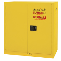 Armoire pour produits inflammables, 24 gal., 2 Porte(s), 43" La x 44" h x 12" p Chandler Sales