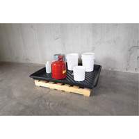 Ultra-Utility Trays&reg;, 36" L x 36" W x 4.75" H, 27 US gal. Spill Capacity Chandler Sales