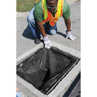 Square Ultra-Drain Guard&reg; Catch Basin Insert with Overflow Port, Oil & Sediment, 16" - 28" L x 20" - 36" W Chandler Sales