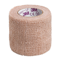 Coban Latex-Free Wraps, Cut to Size L x 2" W, Class 1, Self-Adherent Chandler Sales
