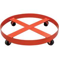 Poly-Collector Drum Dolly, 27.5" dia. x 5.5" H Chandler Sales