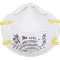 Respirateurs contre les particules 8210, N95, Certifi&eacute; NIOSH Chandler Sales
