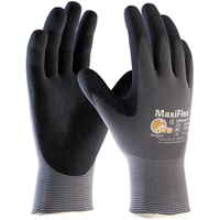 ATG MaxiFlex&reg; Ultimate Gloves, 6/X-Small, Foam Nitrile Coating, 15 Gauge, Nylon Shell Chandler Sales