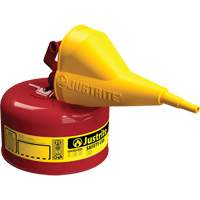 Safety Cans, Type I, Steel, 1 US gal., Red, FM Approved/UL/ULC Listed Chandler Sales