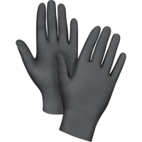 Puncture-Resistant Medical-Grade Disposable Gloves, Small, Nitrile, 5-mil, Powder-Free, Black, Class 2 Chandler Sales