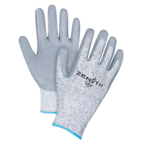 Gants &eacute;lastiques sans coutures r&eacute;sistants &agrave; la coupe, Taille T-Grand/10, Calibre 13, Rev&ecirc;tement Nitrile, Enveloppe en PEHP, ANSI/ISEA 105 niveau 2/EN 388 niveau 3 Chandler Sales