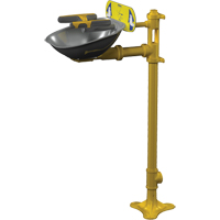Halo Face/Eyewash Stations, Pedestal Installation, Stainless Steel Bowl Chandler Sales