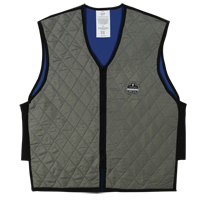 Vestes refroidissantes &agrave; &eacute;vaporation humide Chill-Its 6665, Moyen, Gris Chandler Sales