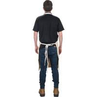 Tablier, Coton, 36" lo x 29" la, Naturel Chandler Sales