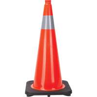 Traffic Cone, 28", Orange, 4" Reflective Collar(s) Chandler Sales
