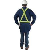 Standard-Duty Safety Harness, High Visibility Lime-Yellow, Silver Reflective Colour, X-Large Chandler Sales