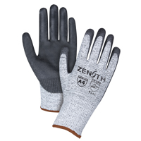 Gants &eacute;lastiques sans coutures r&eacute;sistants &agrave; la coupe, Taille Grand/9, Calibre 13, Rev&ecirc;tement Polyur&eacute;thane, Enveloppe en PEHP, ANSI/ISEA 105 niveau 4/EN 388 niveau 5 Chandler Sales