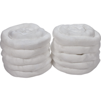 Sorbent Sock, Oil Only, 45 gal. Absorbancy, 3" W x 10' L, Pack of 10 Chandler Sales