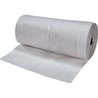 Premium Fine Fiber Sorbent Rolls, Mediumweight, 150' L x 30" W, 40 gal. Absorbancy Chandler Sales