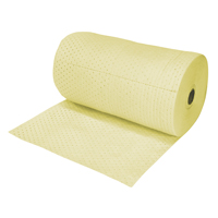 Premium Fine Fibre Sorbent Rolls, Heavyweight, 150' L x 15" W, 50 gal. Absorbancy Chandler Sales