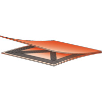 Tapis pour drain Ultra-Drain Seals, Circulaire, 12" dia. Chandler Sales