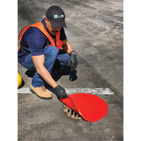 Tapis pour drain Ultra-Drain Seals, Circulaire, 12" dia. Chandler Sales