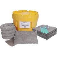 Trousse de d&eacute;versements &agrave; grande capacit&eacute;, Universel, Overpack/Baril de r&eacute;cup&eacute;ration, Absorbance de 20 gal. US Chandler Sales