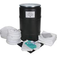 Trousse de lutte contre les d&eacute;versements, Huile seulement, Baril, Absorbance de 55 gal. US Chandler Sales