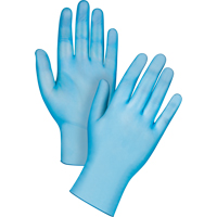 Medical-Grade Disposable Gloves, Small, Vinyl, 4.5-mil, Powder-Free, Blue, Class 2 Chandler Sales