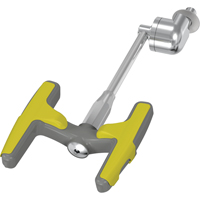 Poste de douche oculaire/faciale Halo, Installation Montage mural Chandler Sales