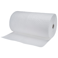 Industrial-Grade Fine Fibre Sorbent Rolls, Mediumweight, 150' L x 30" W, 50 gal. Absorbancy Chandler Sales