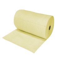 Industrial-Grade Fine Fibre Sorbent Rolls, Heavyweight, 150' L x 30" W, 70 gal. Absorbancy Chandler Sales