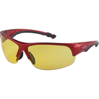 Lunettes de s&eacute;curit&eacute; s&eacute;rie Z1900, Lentille Ambr&eacute;e, Anti-&eacute;gratignures, R&eacute;pond ou surpasse la norme CSA Z94.3 Chandler Sales