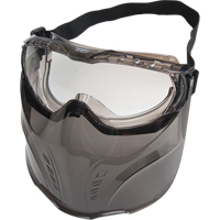 Lunettes &agrave; coques de s&eacute;curit&eacute; avec visi&egrave;re de s&eacute;rie Z2300, Lentille Transparent, Antibu&eacute;e, Ventilation Indirecte Chandler Sales