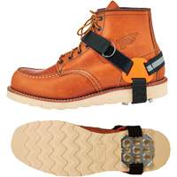 Crampons &agrave; glace de talon TREX 6315, Acier, Traction Plaque, Grand/Moyen Chandler Sales