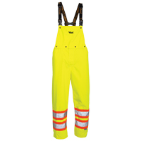 Professional&reg; Journeyman&reg; 300D Pants, Polyester, Small, High Visibility Lime-Yellow Chandler Sales