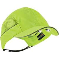 Casquette &agrave; bord court avec &eacute;clairage DEL Skullerz 8960, Vert lime haute visibilit&eacute; Chandler Sales
