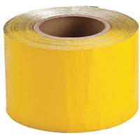Temporary Pavement Marking Tape, 4" x 150', Vinyl, Yellow Chandler Sales